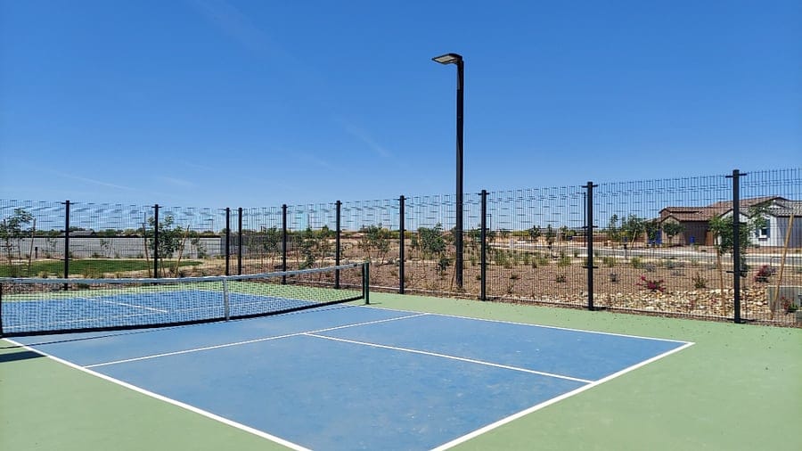 Community pickleball court